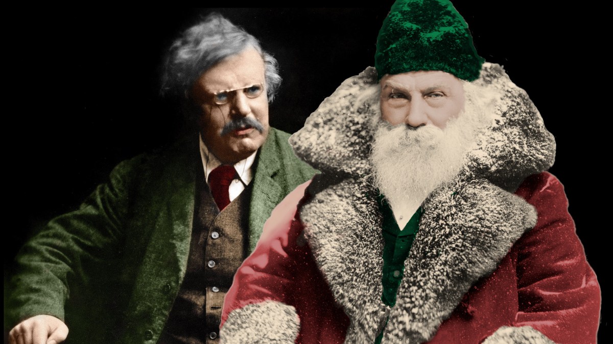 G.K. Chesterton and Father Christmas