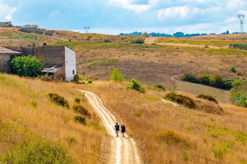 Landscape Francigena, Tuscany, Italy