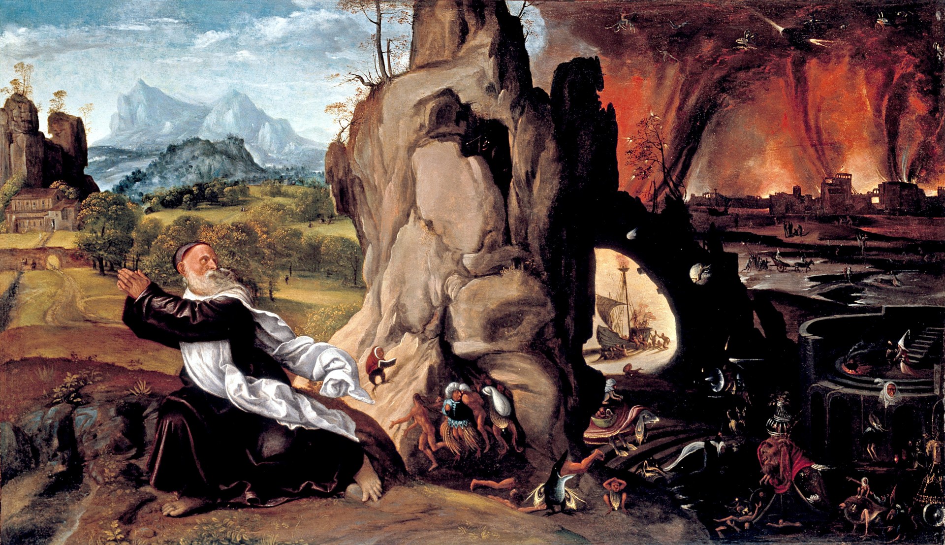 SLIDE 8 - Artists imagine the Temptation of St. Anthony
