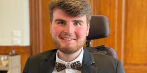 Not even rare diseases can steal this young man’s joy