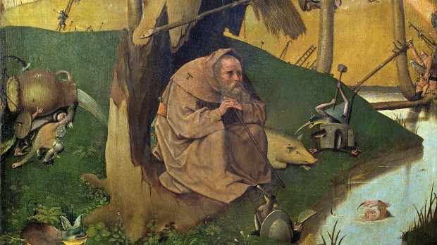 "The Temptation of St. Anthony," Hieronymus Bosch, Prado Museum version, Detail