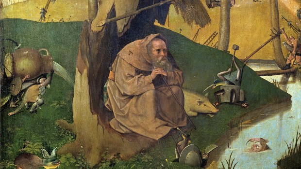 "The Temptation of St. Anthony," Hieronymus Bosch, Prado Museum version, Detail