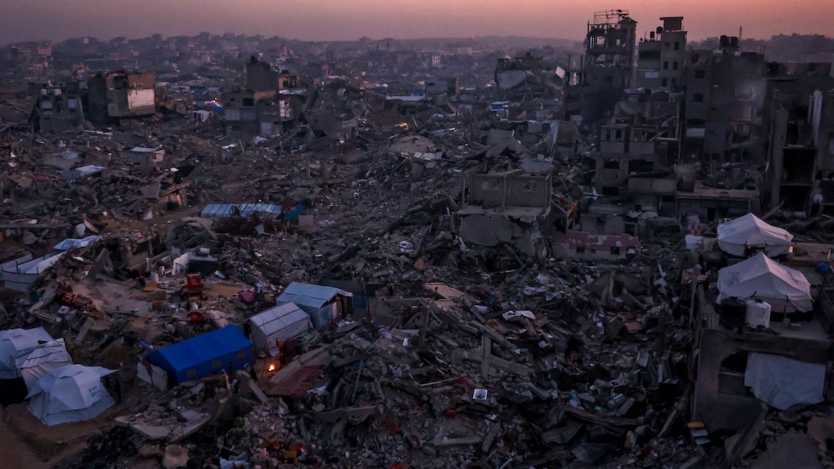 Destruction in Gaza Strip
