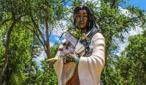 St. Kateri Tekakwitha statue