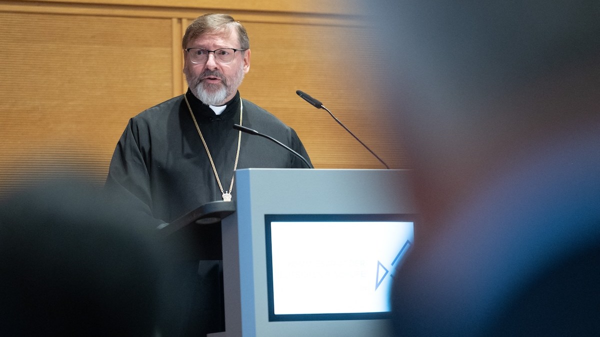 Ukrainian Patriarch Sviatoslav Shevchuk in Berlin