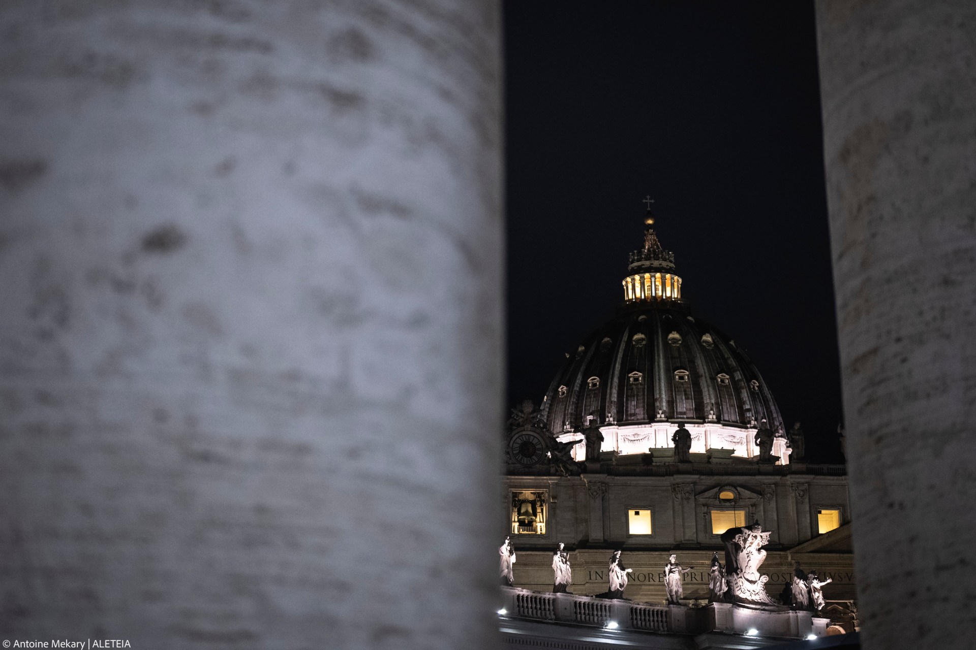 The dome of St. Peter’s Basilica