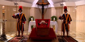 60 Cardinals gathered for first meeting Tuesday morning