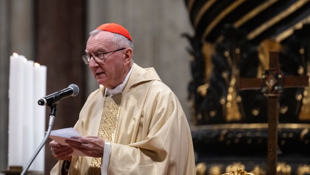 mass for the 20th Anniversary of the death of John Paul II at Saint Peter's Basilica in Vatican City on April 2, 2025.