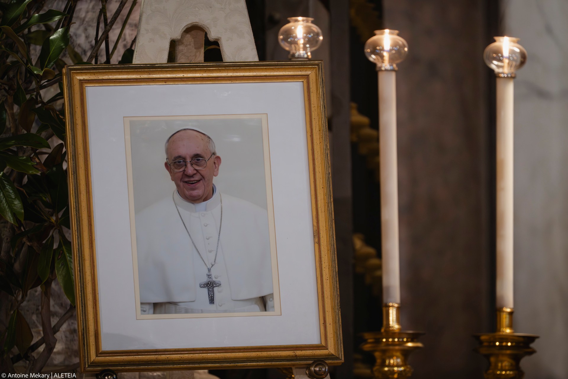 POPE FRANCIS ROSARY PRAYER SANTA MARIA MAGGIORE