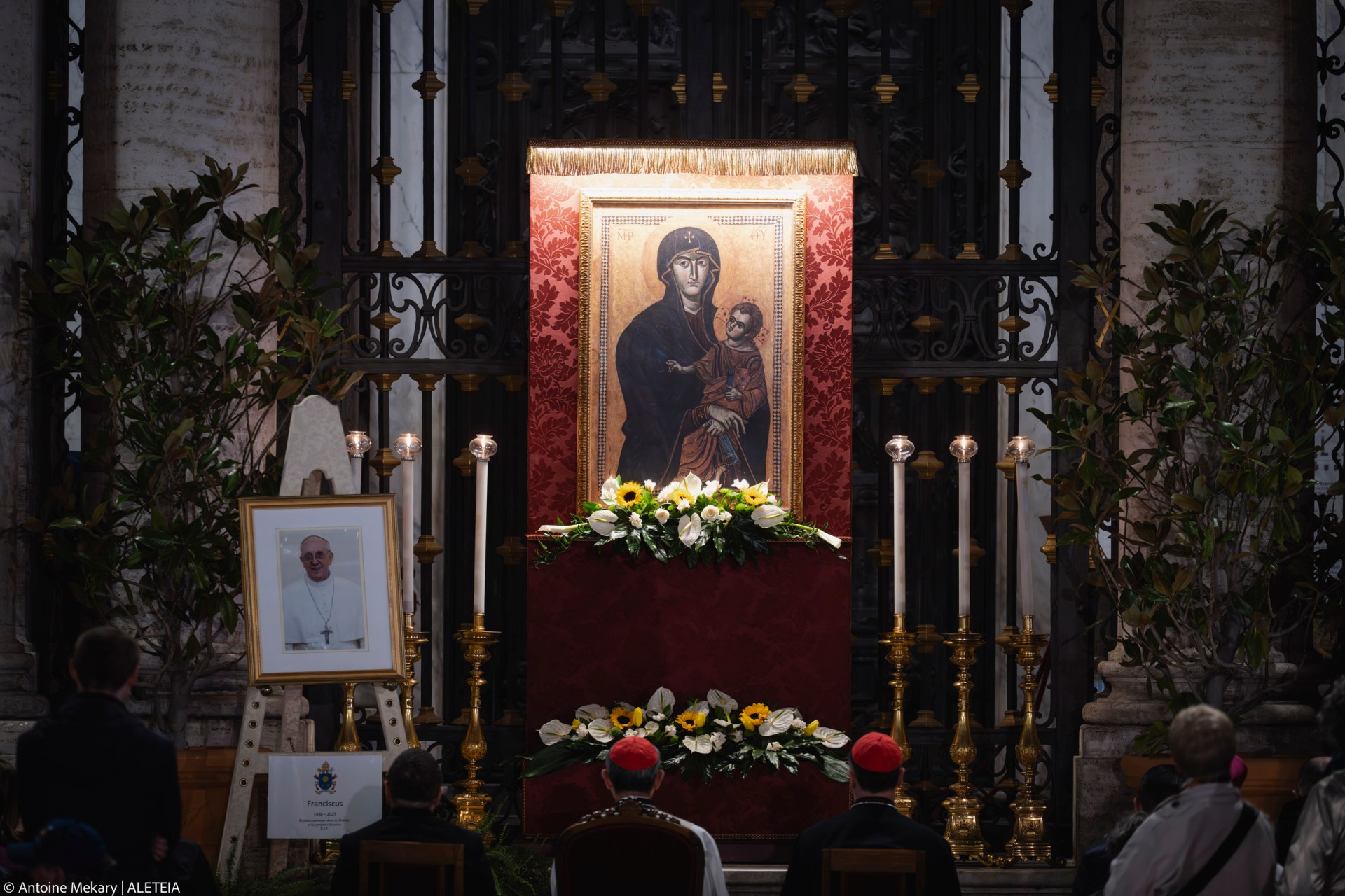 POPE FRANCIS ROSARY PRAYER SANTA MARIA MAGGIORE
