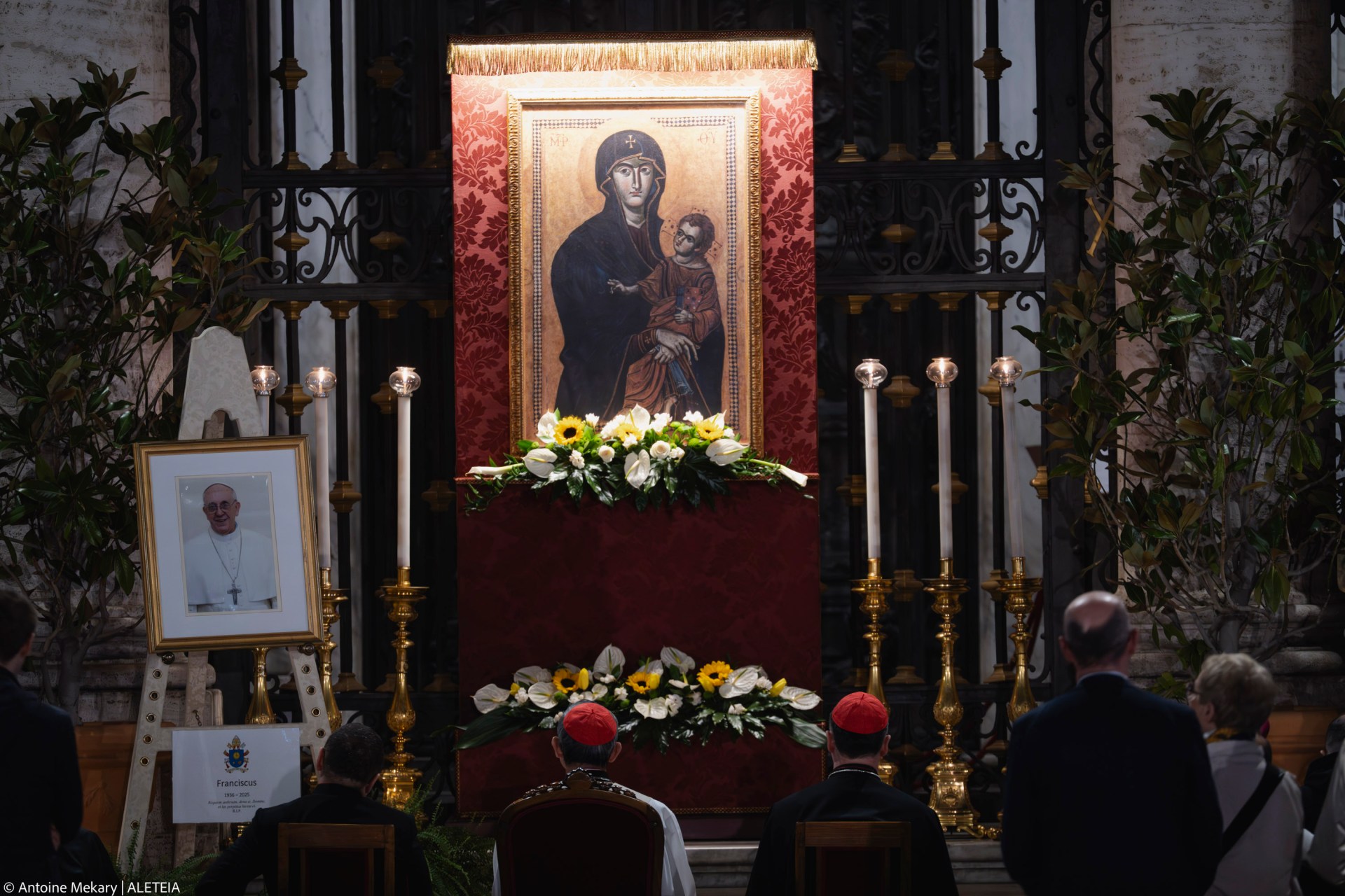 POPE FRANCIS ROSARY PRAYER SANTA MARIA MAGGIORE