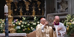 Cardinal Re, the celebrant of Pope Francis&#8217; funeral