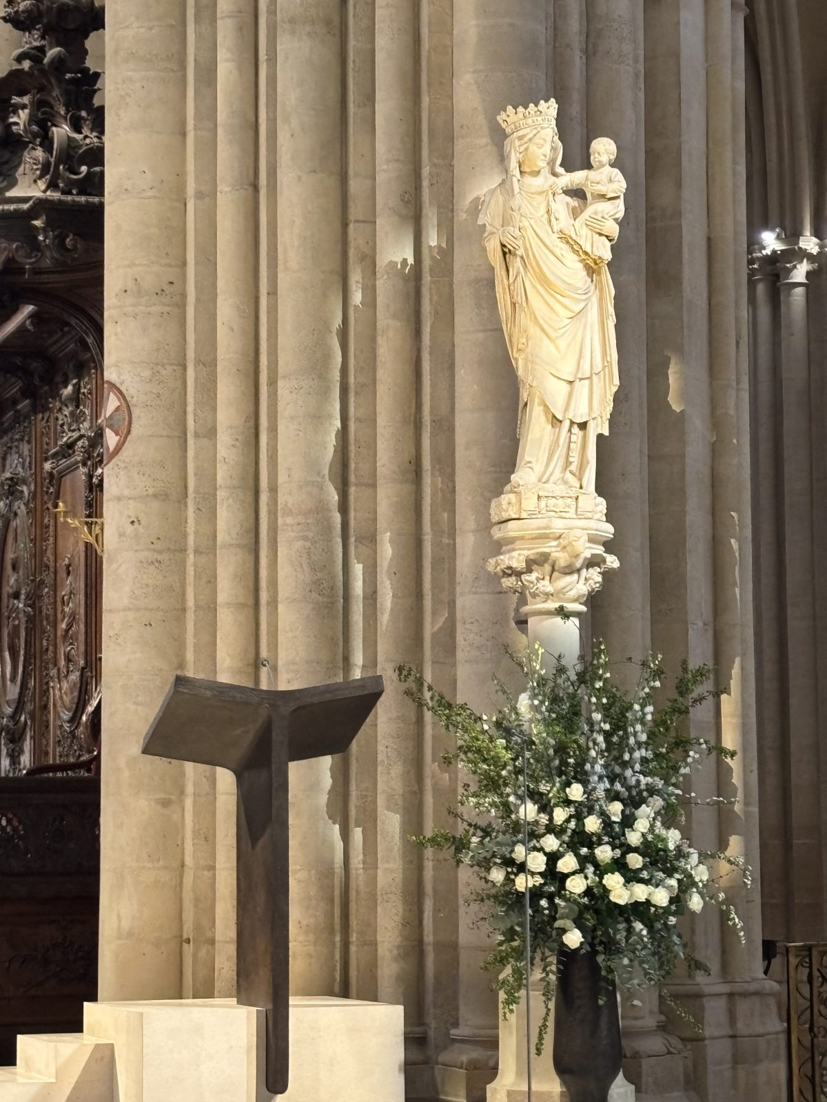 Virgin Mary at Easter