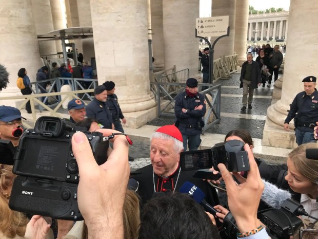 Cardinal Giuseppe Versaldi © Camille Dalmas / I.MEDIA