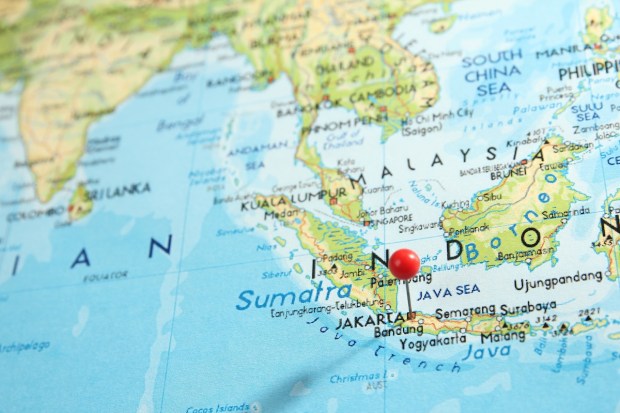 Jakarta Indonesia map