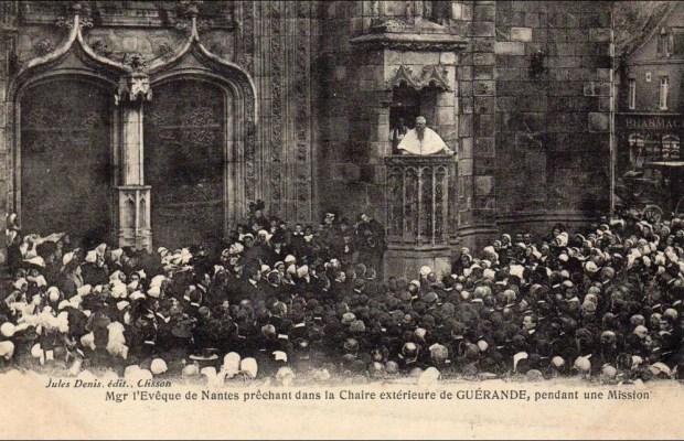 Guérande (Loire-Atlantique) collégiale Saint-Aubin