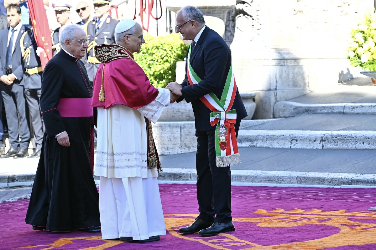 'I am Roman for you and with you,' Pope tells his diocese