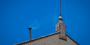 BREAKING: Habemus Papam! White smoke emerges from Sistine Chapel