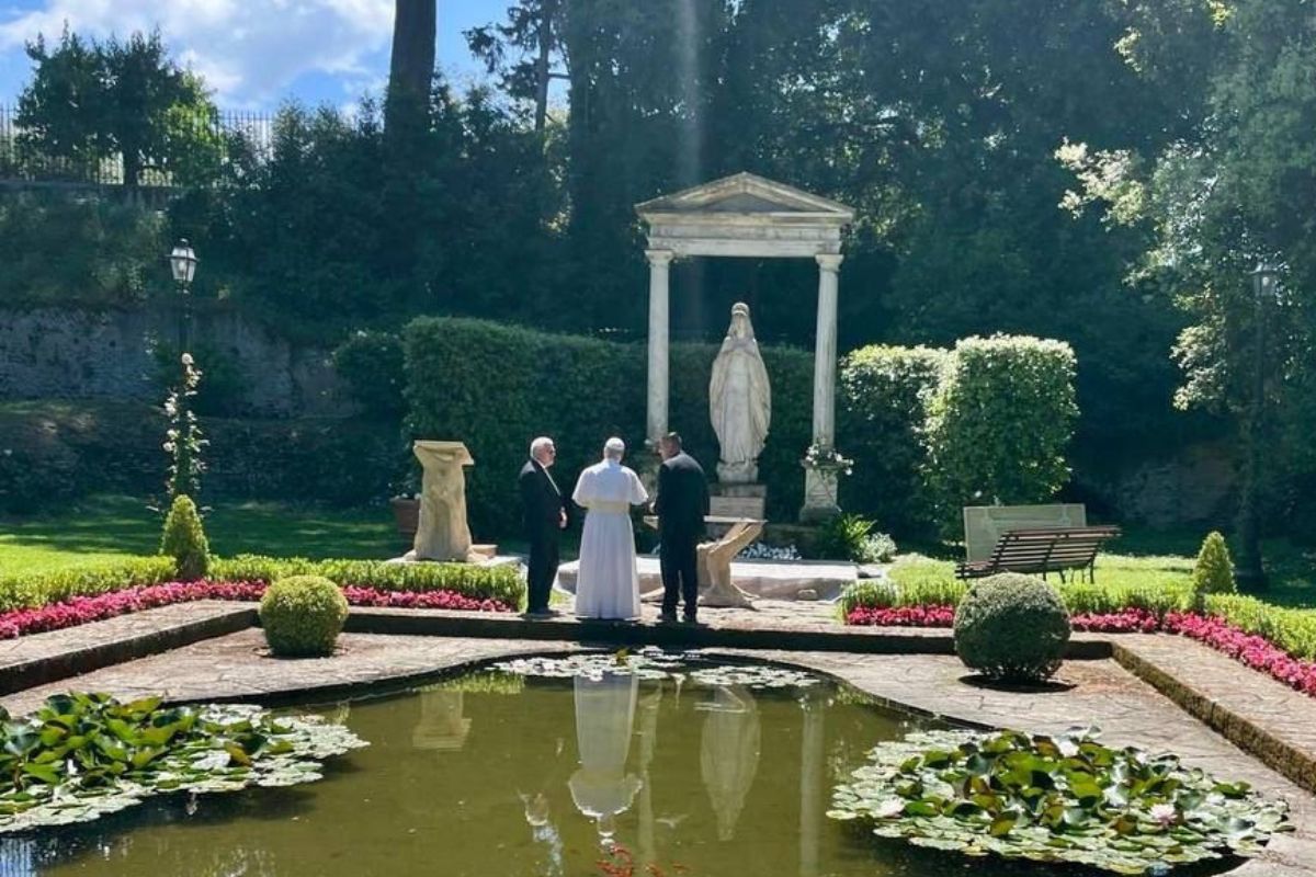 On vacation, Leo XIV to celebrate new Mass dedicated to creation