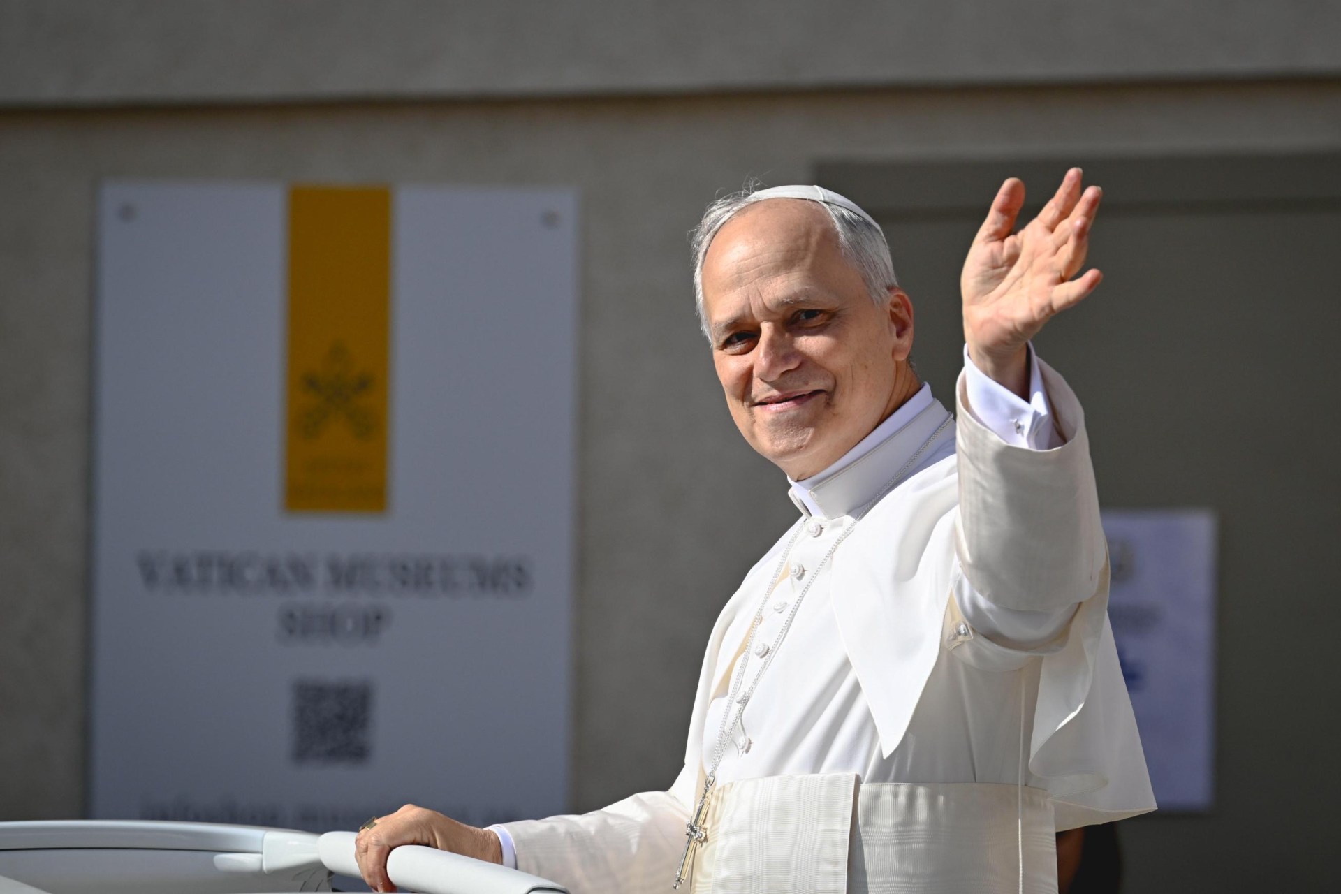 Holy Mass for the Beginning of the Pontificate of Pope Leo XIV, in St Peter's square in The Vatican on May 18, 2025.