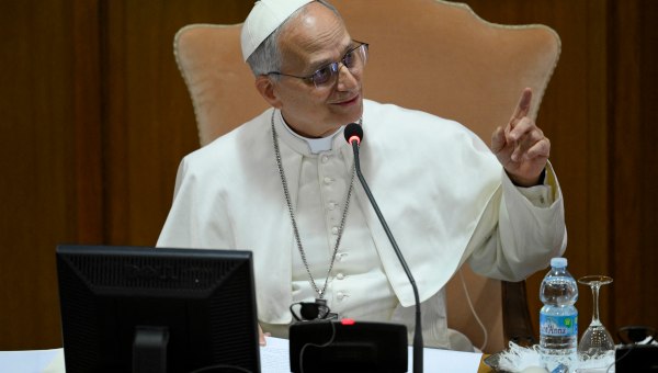 Leo first meeting cardinals