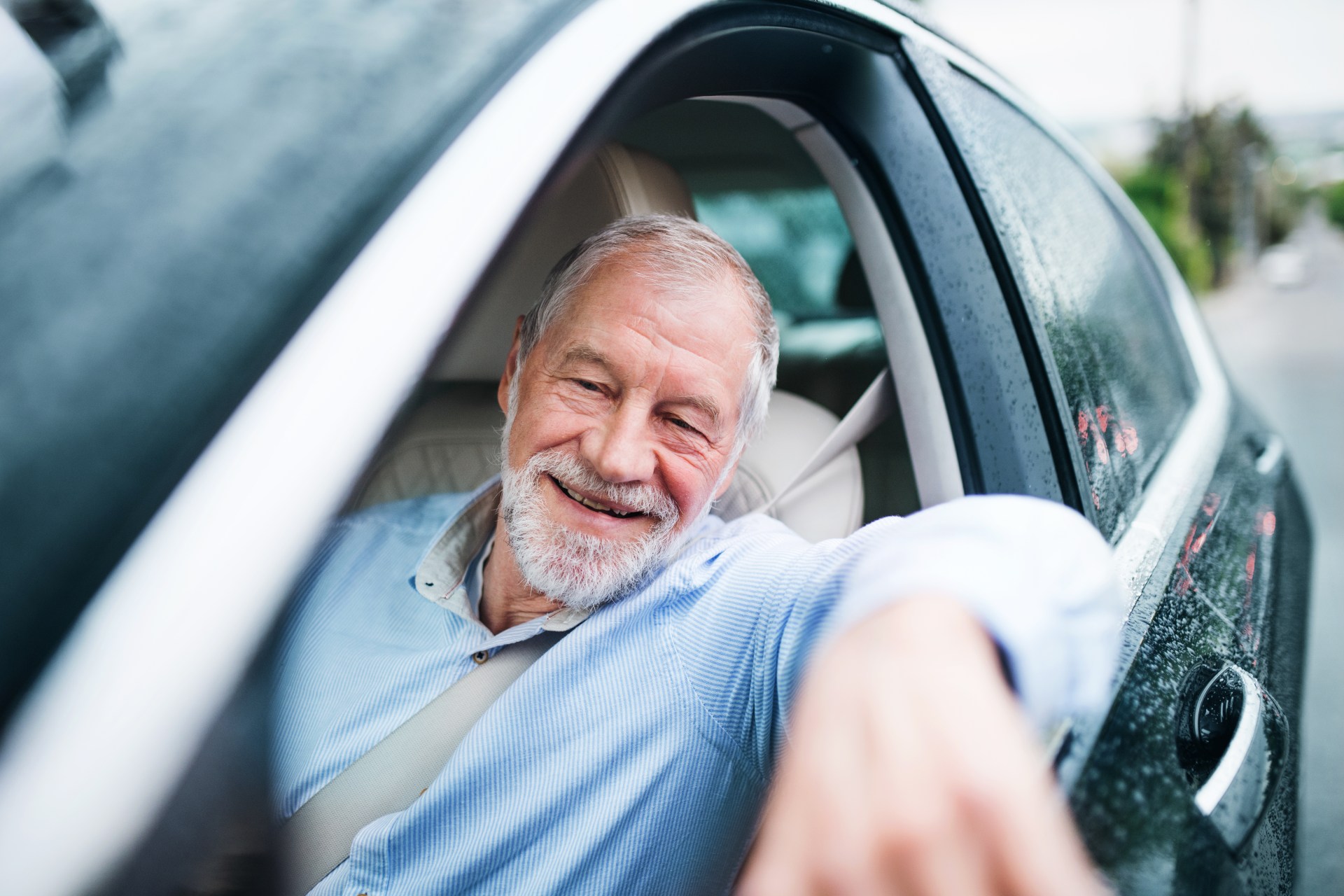 old man car