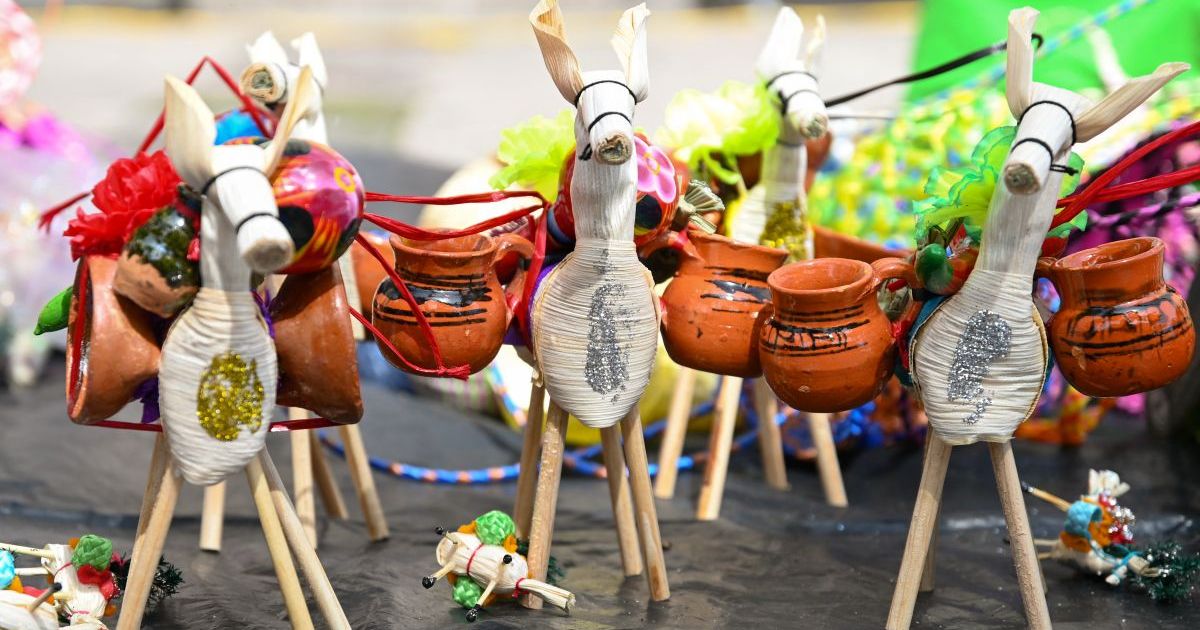 Mules and the Mexican celebration of Corpus Christi