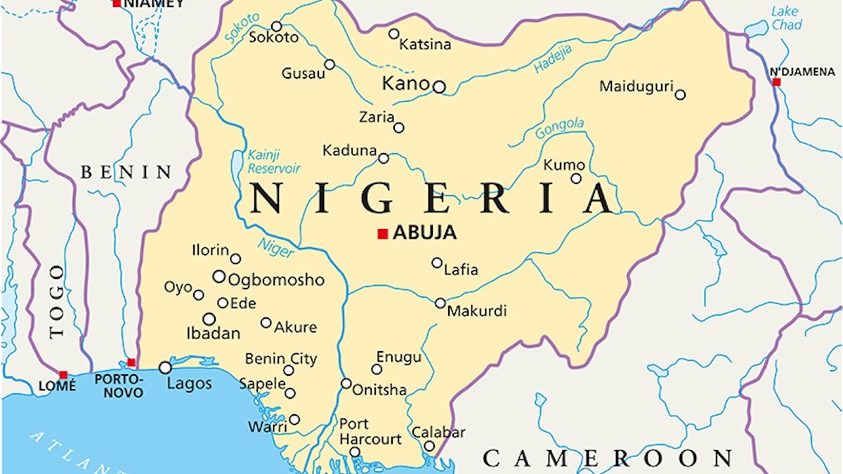 Nigeria map