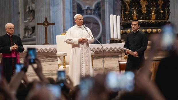 Pope-Leo-XIV-audience-Jubilee-of-Sport-St.-Peter's Basilica-Vatican