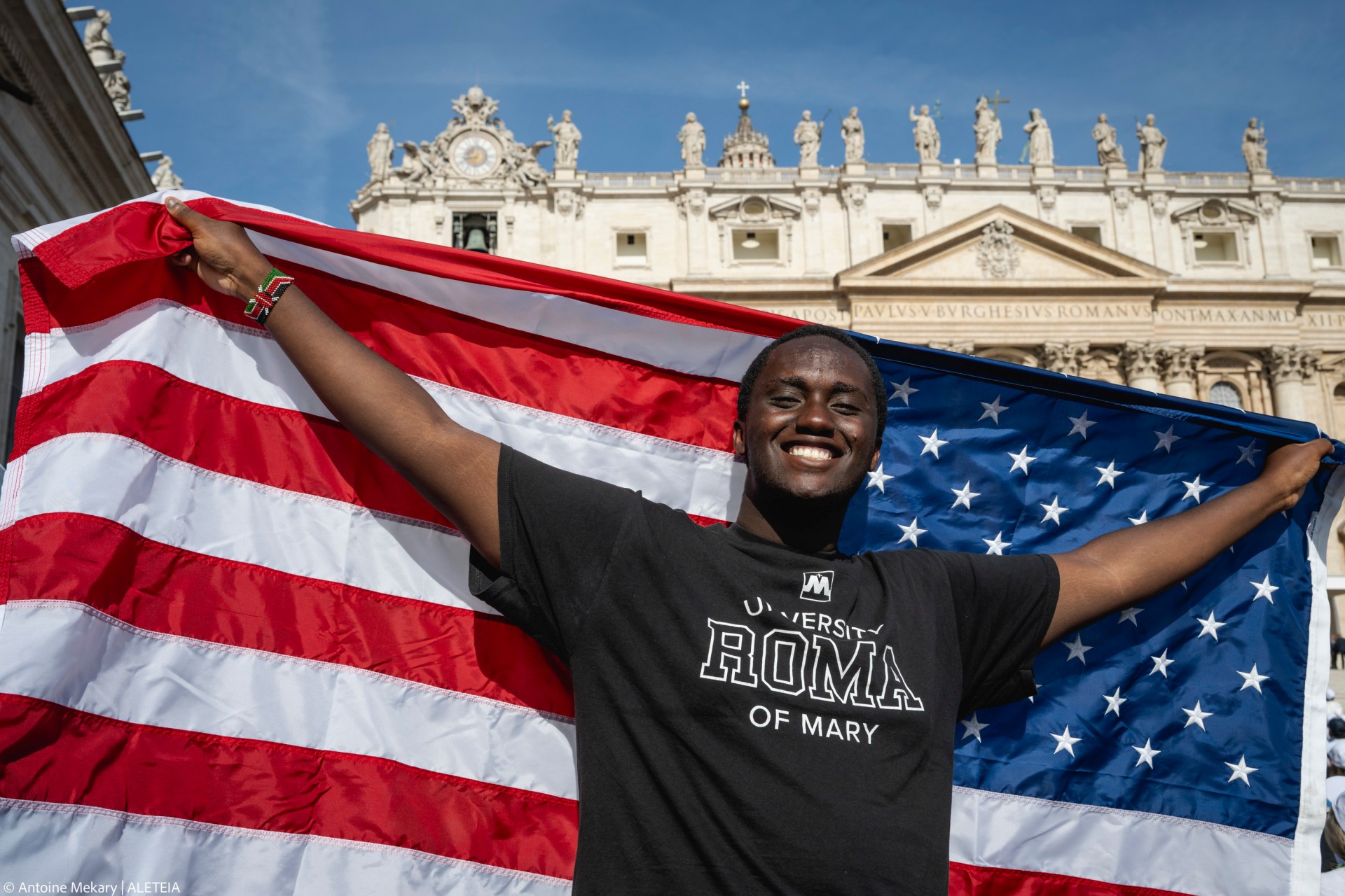 Pope Leo XIV during his weekly general audience in St. Peter's Square at the Vatican, on June 4, 2025.