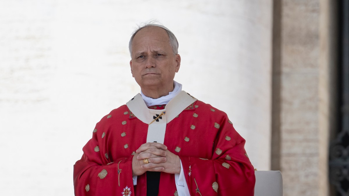 Pope Leo XIV during Holy Mass celebrated for the Jubilee of New Religious Associations on Pentecost Sunday in St. Peter's Square at the Vatican, June 8, 2025.