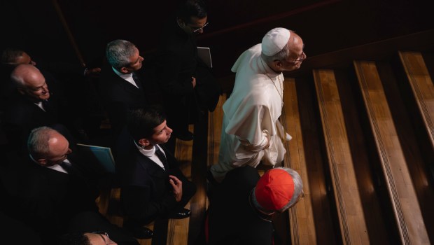 pope-leo-xiv-meeting-priests-dicastery-clergy-auditorium-conciliazione