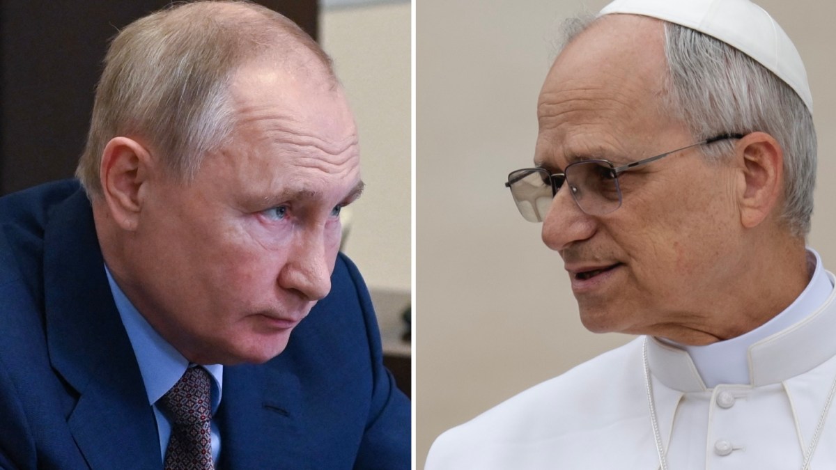Putin Leo XIV