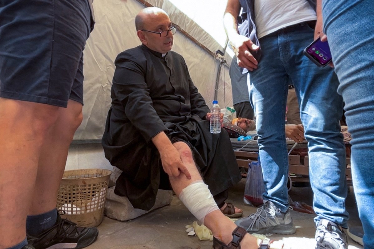 Gaza-parish-attack-priest