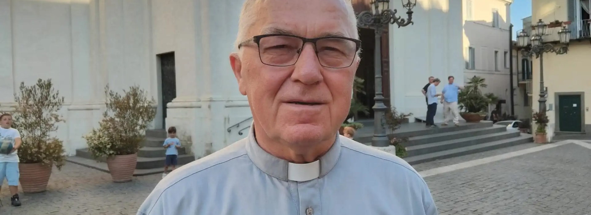 Photo of Fr. Tadeusz Rozmus, parish priest of Castel Gandolfo