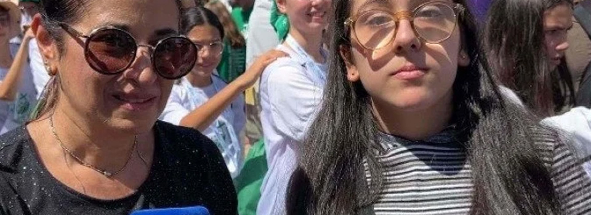 Brasileira Marisa e filha
