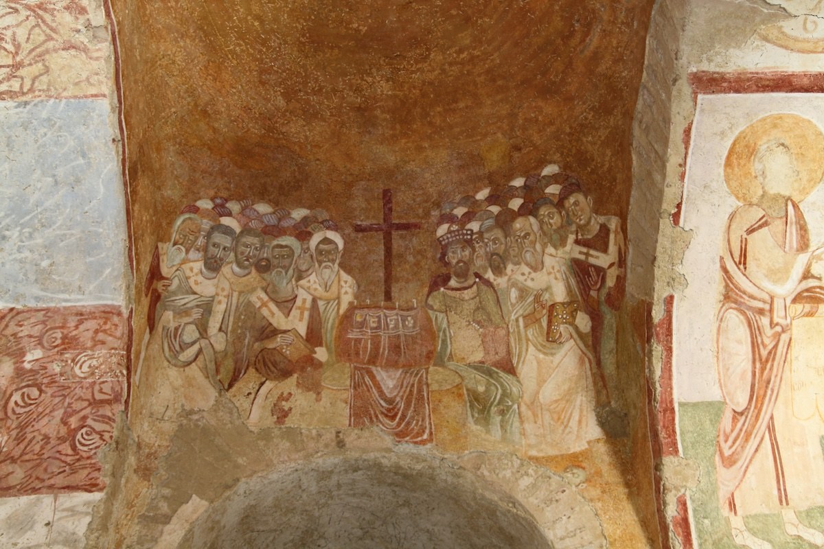 Nicaea art fresco