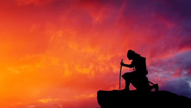 Samurai silhouette