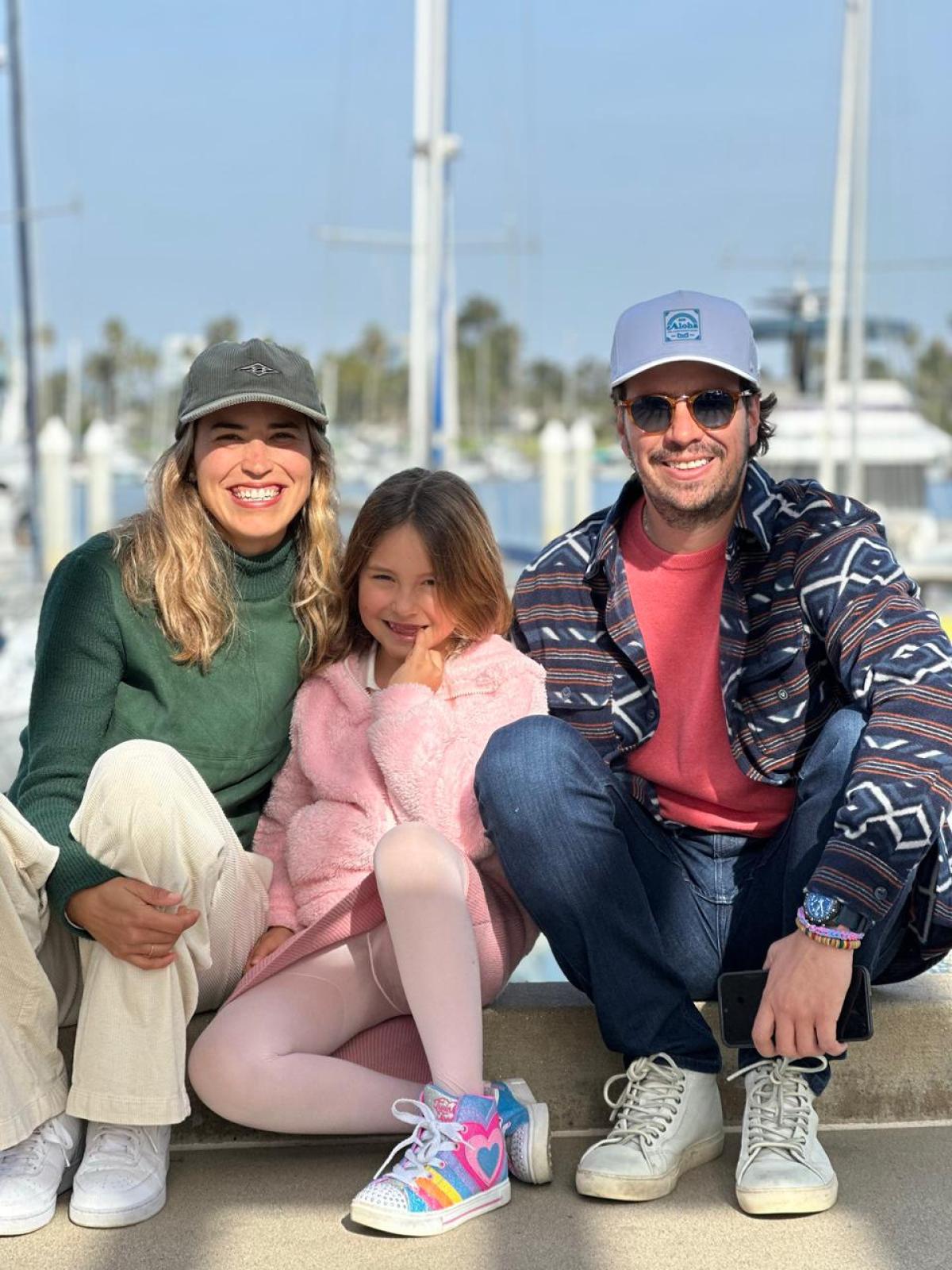 Karina y su familia