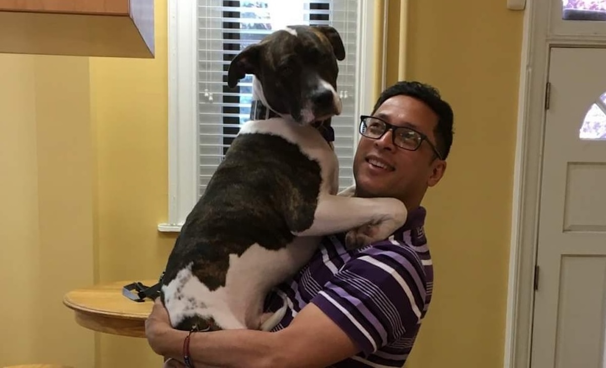 Hardy the dog joins 1st Nicaraguan-born US bishop