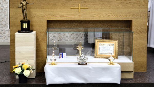 Relics of St Carlo Acutis