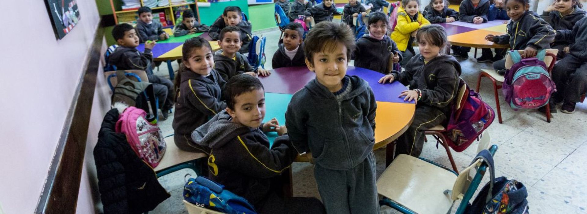 ecole-catholique-hericho-palestine-terre-sainte-afp