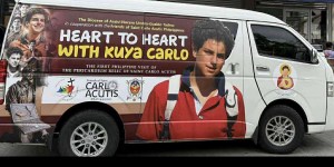 Philippines excited for Carlo Acutis relic tour, heart to heart