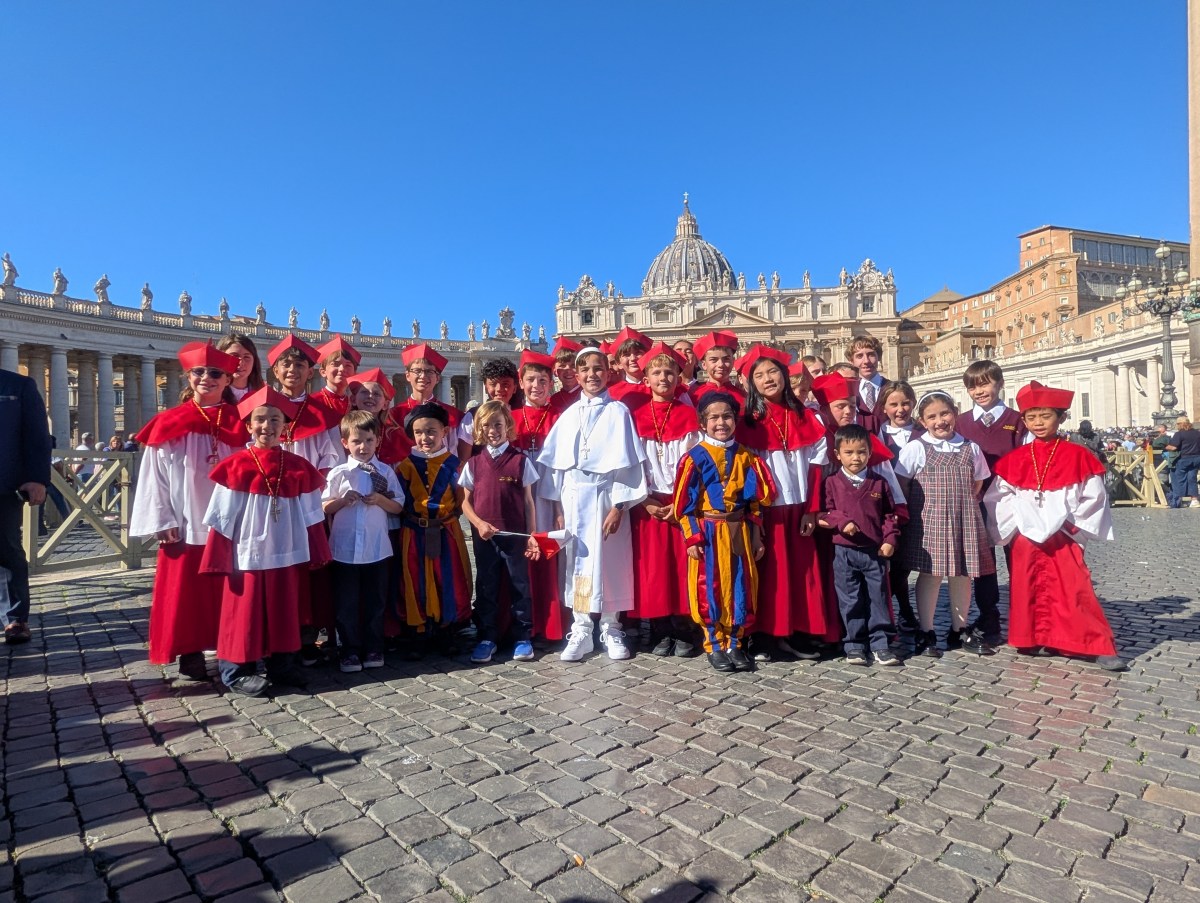 {"rendered":"Chicago schoolkids meet Pope Leo!"}