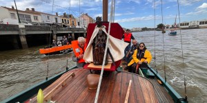 Our Lady is hitching a ride on a racing boat to the Caribbean