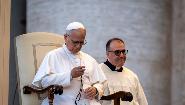 pope-leo-XIV-prayer-vigil-rosary-