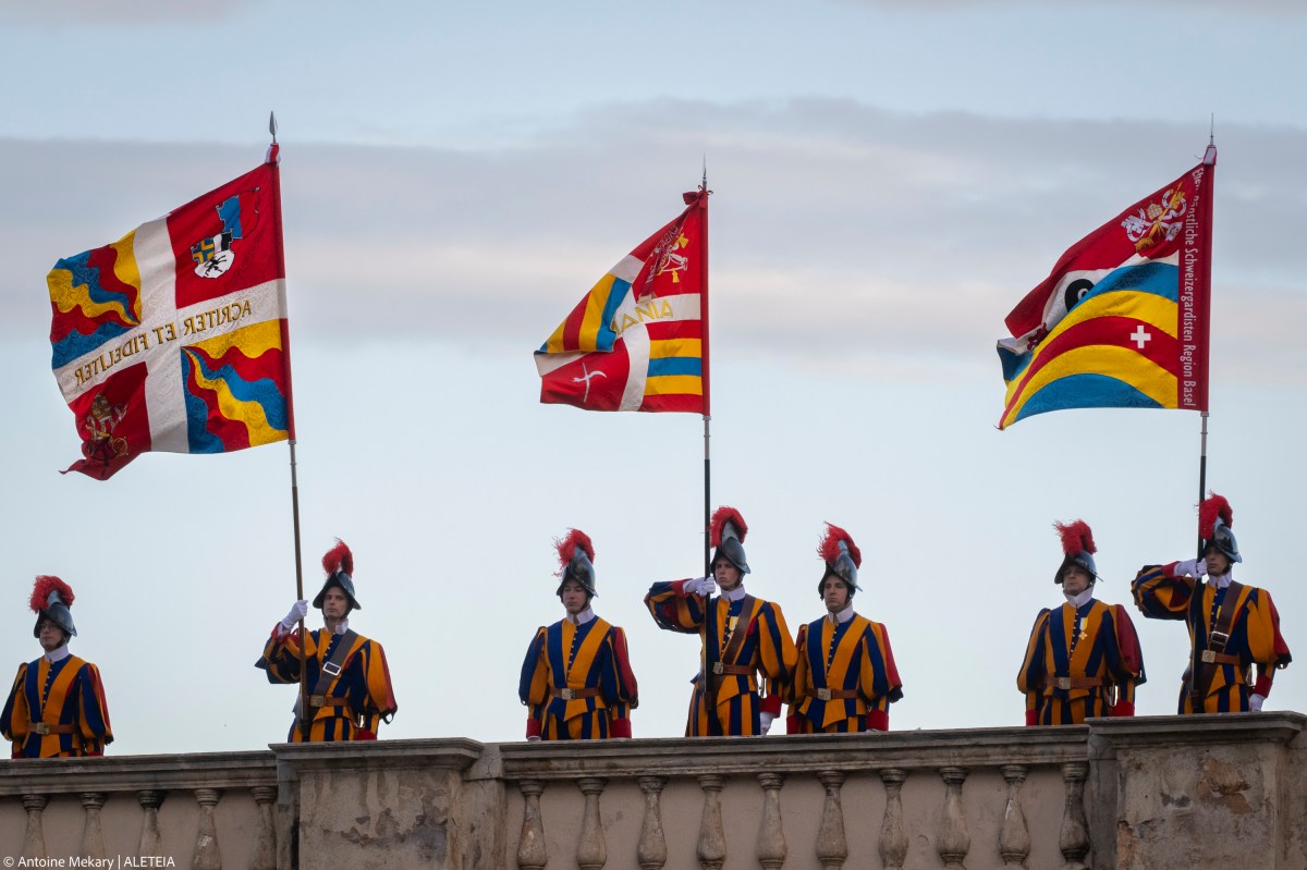 {"rendered":"(Slideshow) 2025 Swiss Guard swearing-in with Leo present"}