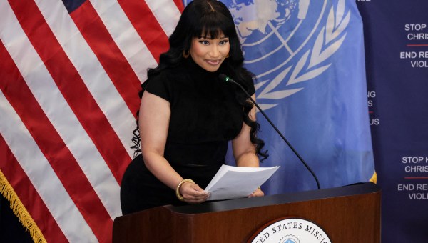 Corner Item Image - Nicki Minaj speaks about persecution in Nigeria at UN