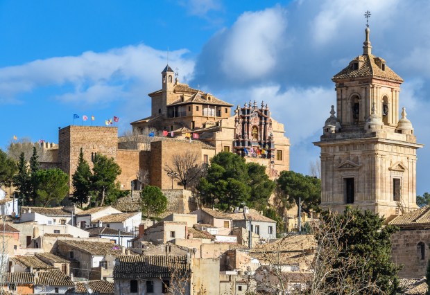 View of the Old Town in Caravaca de la Cruz, Murcia, Spain
