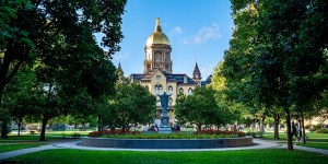 College kids cheer when priest invites them to Mass